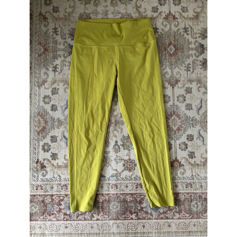 Zyia Active Women’s Yellow Mid Rise Activewear Capri 8-10